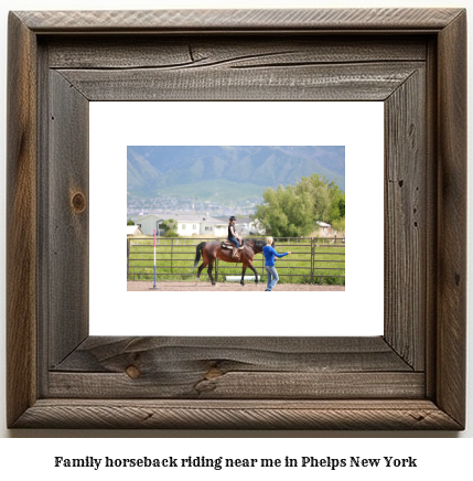 family horseback riding near me in Phelps, New York